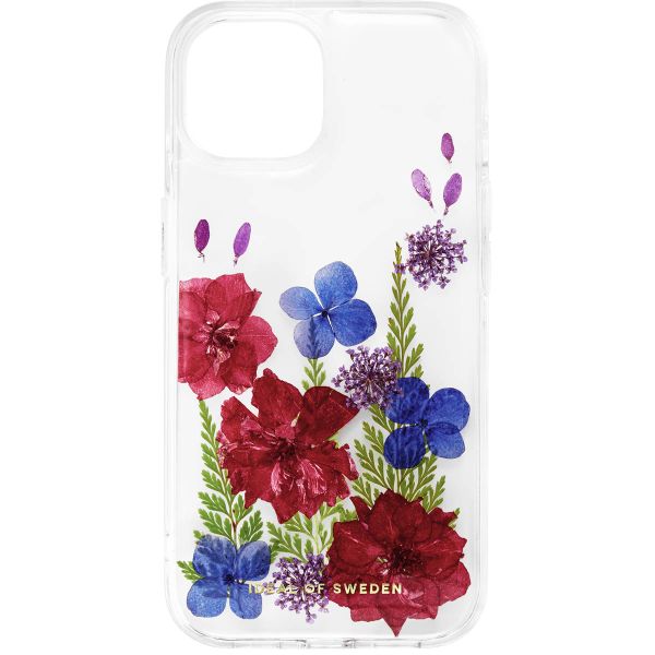 iDeal of Sweden Clear Case für das iPhone 15 - Autumn Bloom