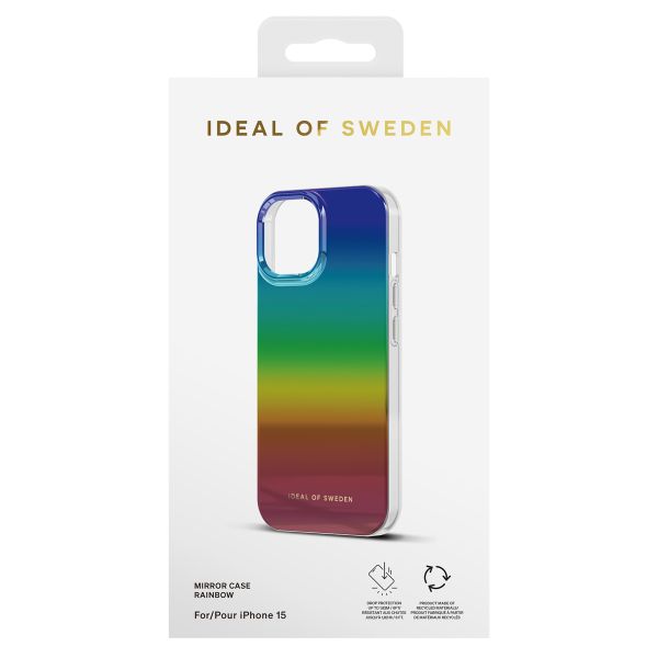 iDeal of Sweden Mirror Case für das iPhone 15 - Rainbow