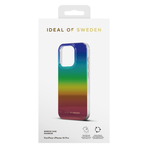 iDeal of Sweden Mirror Case für das iPhone 14 Pro - Rainbow