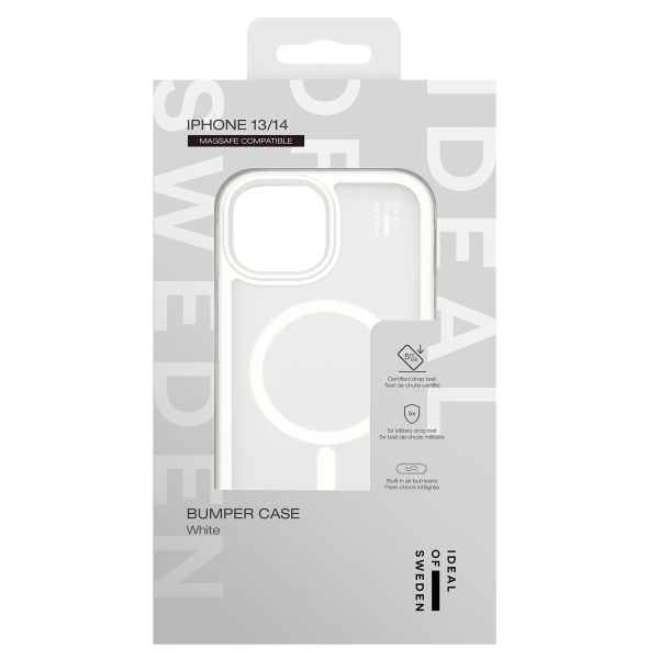 iDeal of Sweden Bumper Case Magsafe für das iPhone 13 / 14 - Cloudy White