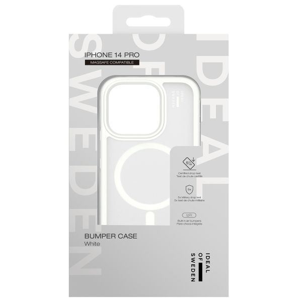 iDeal of Sweden Bumper Case Magsafe für das iPhone 14 Pro - Cloudy White