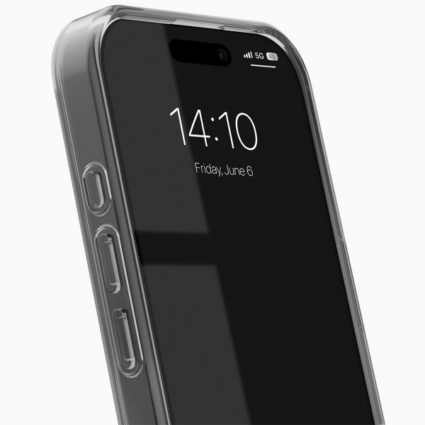 iDeal of Sweden Clear Case für das iPhone 16 - Tinted Black