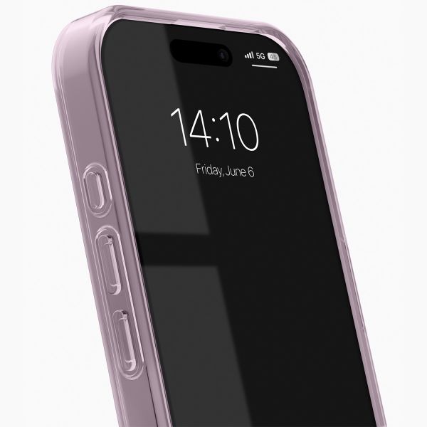 iDeal of Sweden Clear Case für das iPhone 16 - Light Pink