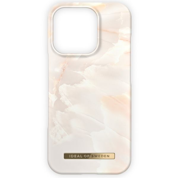 iDeal of Sweden Fashion Back Cover für das iPhone 16 Pro Max - Rose Pearl Marble