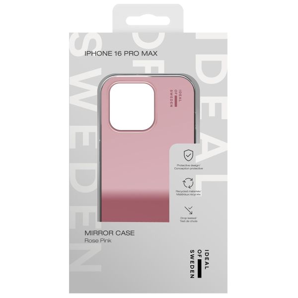 iDeal of Sweden Mirror Case für das iPhone 16 Pro Max - Mirror Rose Pink