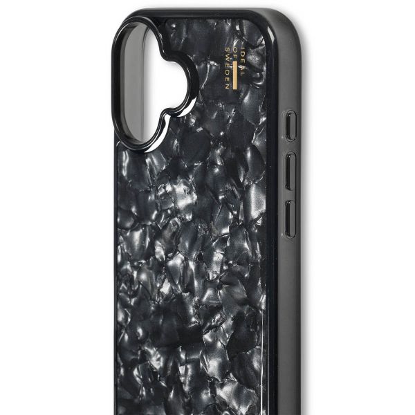 iDeal of Sweden Pearlized Case für das iPhone 16 - Schwarz