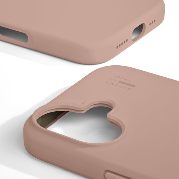 iDeal of Sweden Silikon Case für das iPhone 16 - Blush Pink