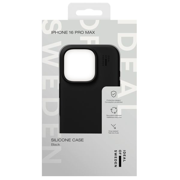 iDeal of Sweden Silikon Case für das iPhone 16 Pro Max - Black