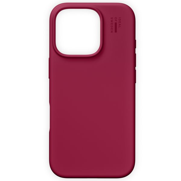 iDeal of Sweden Silikon Case für das iPhone 16 Pro - Cranberry