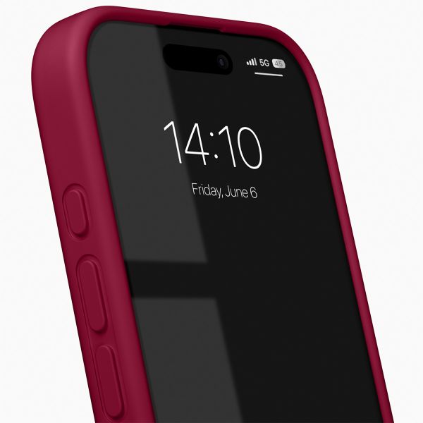 iDeal of Sweden Silikon Case für das iPhone 16 Plus - Cranberry