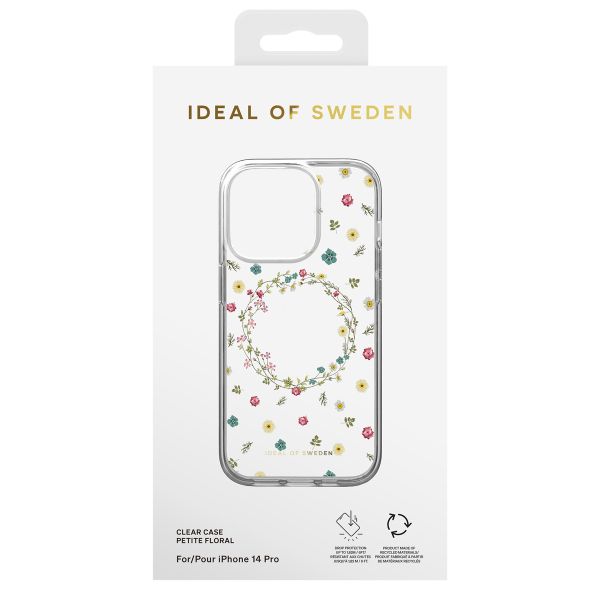 iDeal of Sweden Clear Case für das iPhone 14 Pro - Petite Floral