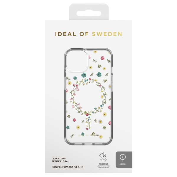 iDeal of Sweden Clear Case MagSafe für das iPhone 13 / 14 - Petite Floral