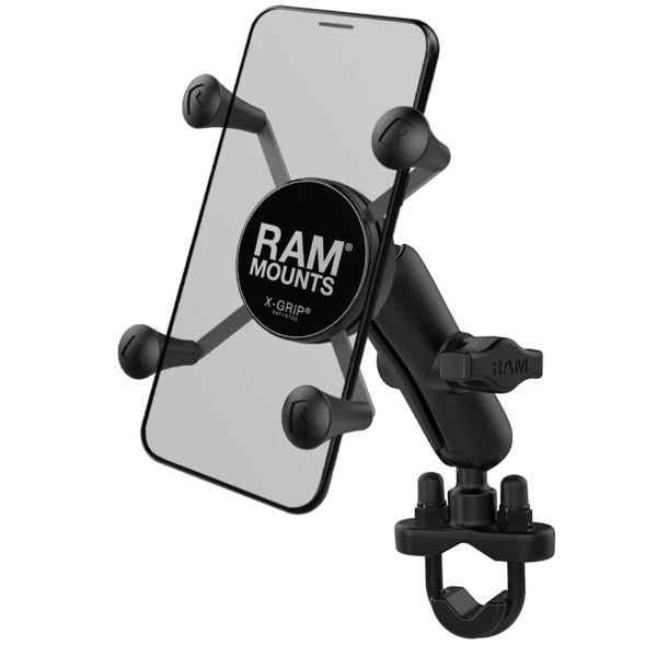 RAM Mounts X-Grip® U-Bolt handyhalterung Fahrrad/Motorrad/Scooter - Universal - Klein - Schwarz