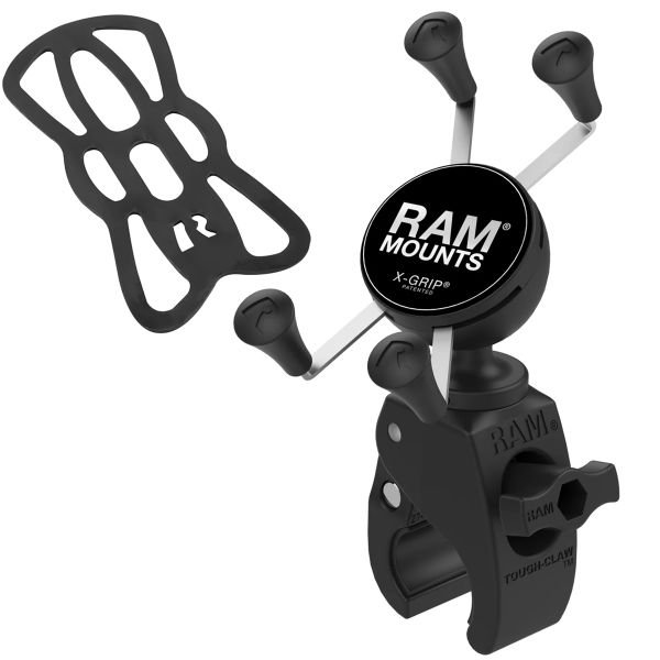 RAM Mounts X-Grip® Tough-claw handyhalterung Fahrrad/Motorrad/Scooter - Universal - Klein - Schwarz