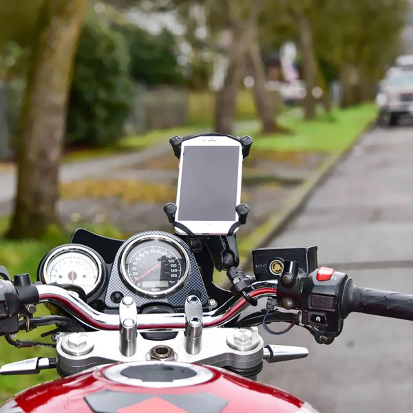 RAM Mounts X-Grip® U-Bolt handyhalterung Fahrrad/Motorrad/Scooter - Universal - Groß - Schwarz