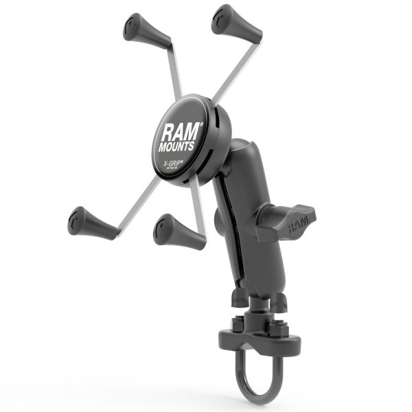 RAM Mounts X-Grip® U-Bolt handyhalterung Fahrrad/Motorrad/Scooter - Universal - Groß - Schwarz