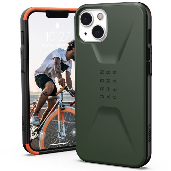 UAG Civilian Backcover für das iPhone 13 - Olive