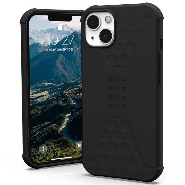 UAG ﻿Standard Issue Back Cover für das iPhone 13 - Schwarz