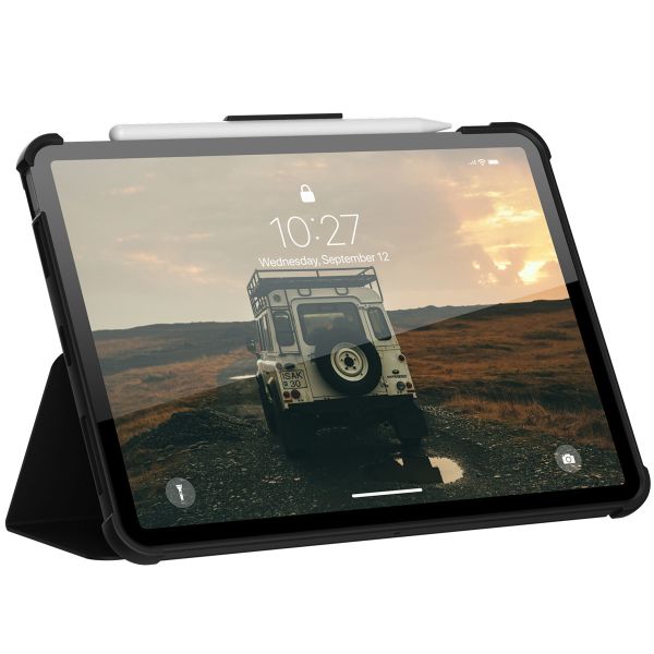 UAG Plyo Hard Case für das iPad Air 11 Zoll (2024) M2 / Air 5 (2022) / Air 4 (2020) / Pro 11 (2020 / 2018) - Schwarz / Ice