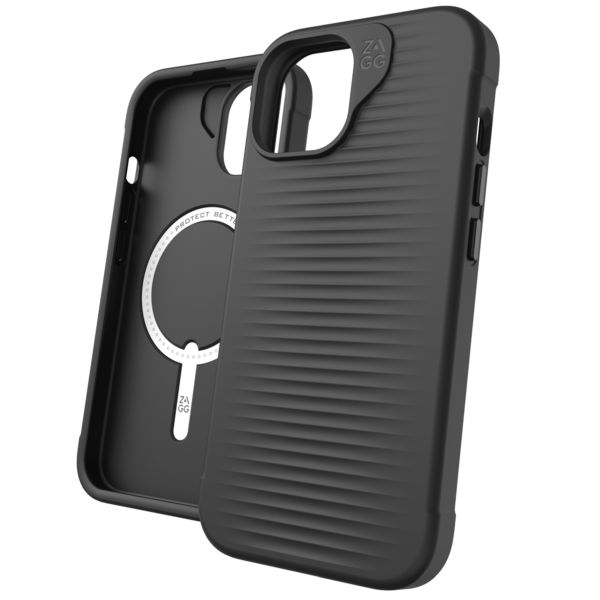 ZAGG Luxe Snap Case für das iPhone 15 - Schwarz