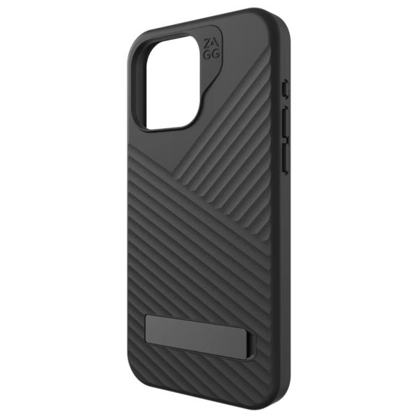 ZAGG Denali Snap KickStand Case mit MagSafe für das iPhone 15 Pro Max - Schwarz