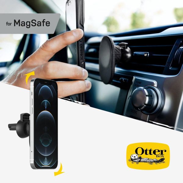 OtterBox ﻿MagSafe Vent Mount - Handyhalterung für das Auto – MagSafe – Lüftungsgitter - Schwarz