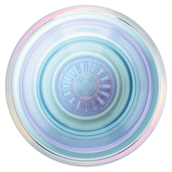 PopSockets PopGrip - Abnehmbar - Translucent Clear Iridescent