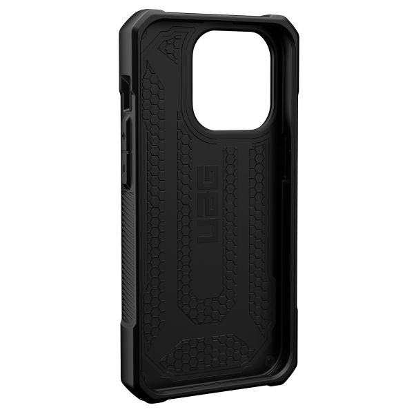 UAG Monarch Backcover für das iPhone 14 Pro - Carbon Fiber