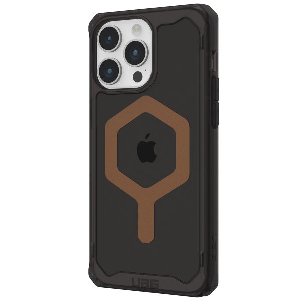 UAG Plyo Backcover MagSafe für das iPhone 15 Pro Max - Schwarz / Bronze