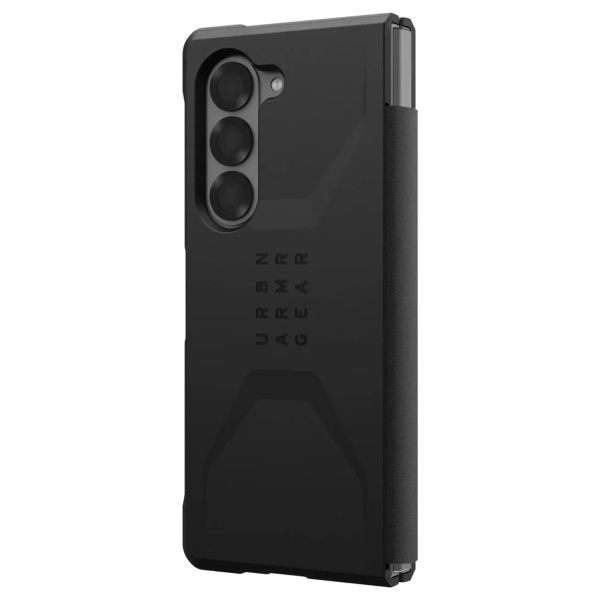 UAG Civilian Backcover für das Samsung Galaxy Z Fold 6 - Schwarz