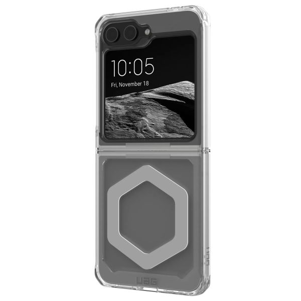 UAG Plyo Pro Backcover für das Samsung Galaxy Z Flip 6 - Ice / Silver