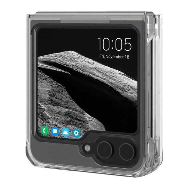 UAG Plyo Pro Backcover für das Samsung Galaxy Z Flip 6 - Ice / Silver