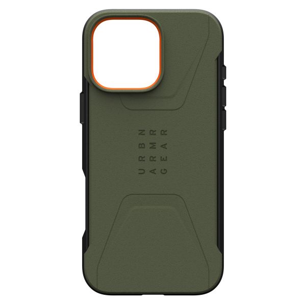 UAG Civilian Backcover MagSafe für das iPhone 16 Pro Max - Olive Drab