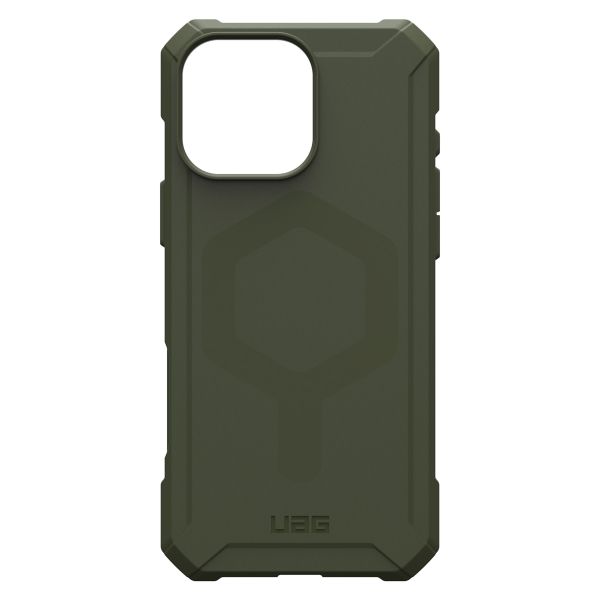 UAG Essential Armor MagSafe für das iPhone 16 Pro Max - Olive Drab