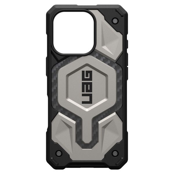 UAG Monarch Pro Backcover für das iPhone 16 Pro - Titanium