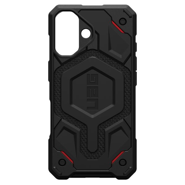 UAG Monarch Pro Backcover für das iPhone 16 - Kevlar Black