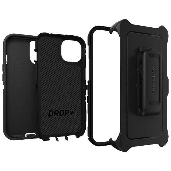 OtterBox Defender Rugged Case für das iPhone 15 - Schwarz