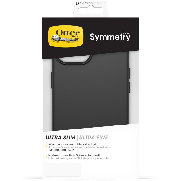 OtterBox Symmetry Case für das iPhone 15 / 14 / 13 - Schwarz