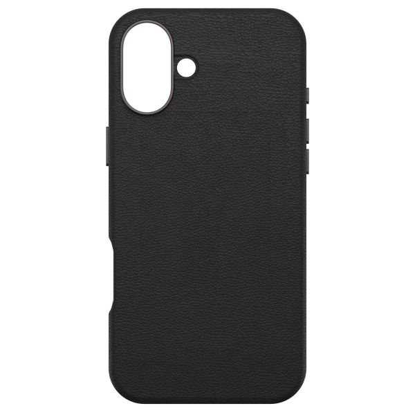 OtterBox Symmetry Cactus Leder Back Cover MagSafe für das iPhone 16 plus - Noir Ash