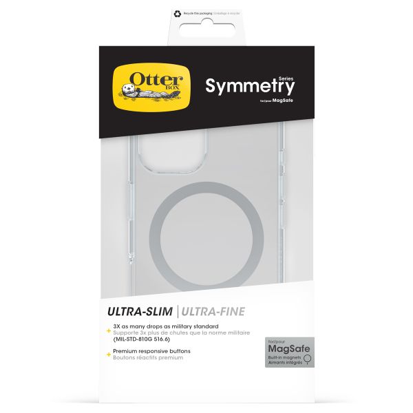 OtterBox Symmetry Case MagSafe für das iPhone 16 - Clear