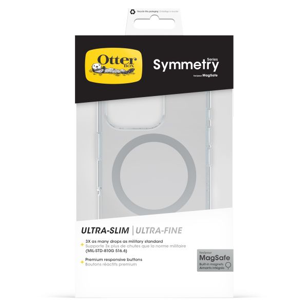 OtterBox Symmetry Case MagSafe für das iPhone 16 Pro - Clear