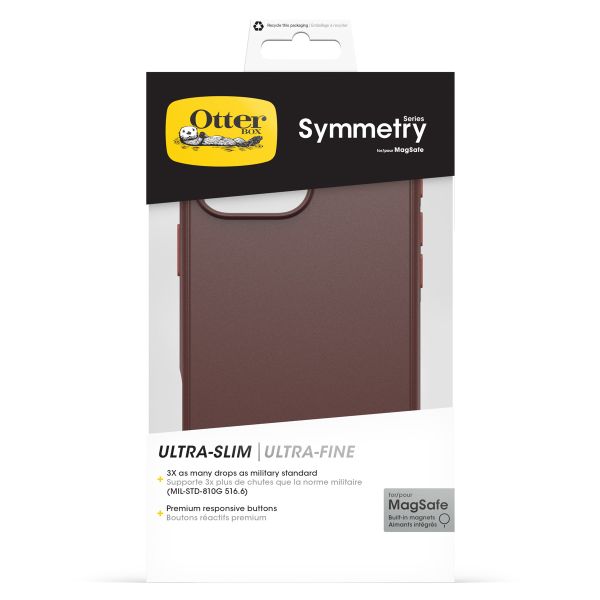 OtterBox Symmetry Case MagSafe für das iPhone 16 Pro Max - Union Station Brown