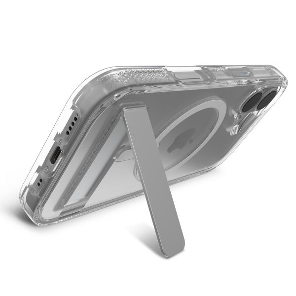 ZAGG Crystal Palace Snap KickStand Case mit MagSafe für das iPhone 16 - Transparent