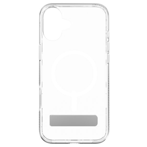 ZAGG Crystal Palace Snap KickStand Case mit MagSafe für das iPhone 16 - Transparent