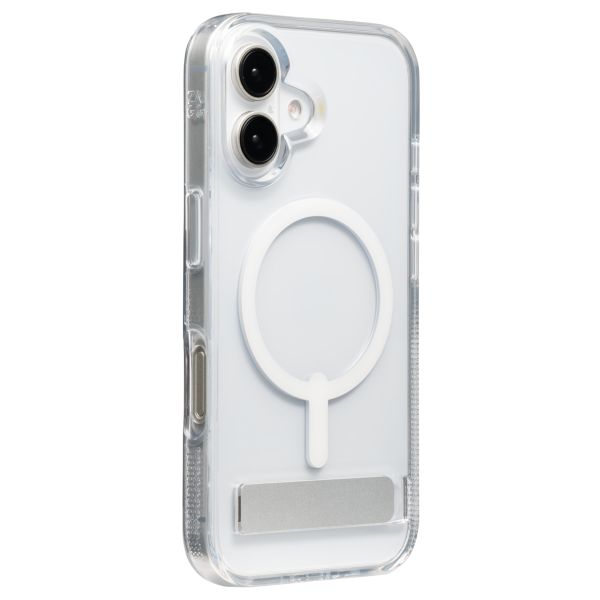 ZAGG Crystal Palace Snap KickStand Case mit MagSafe für das iPhone 16 - Transparent