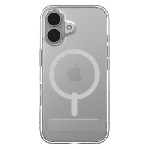 ZAGG Crystal Palace Snap KickStand Case mit MagSafe für das iPhone 16 - Transparent