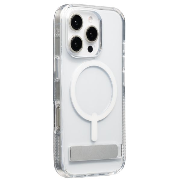 ZAGG Crystal Palace Snap KickStand Case mit MagSafe für das iPhone 16 Pro - Transparent