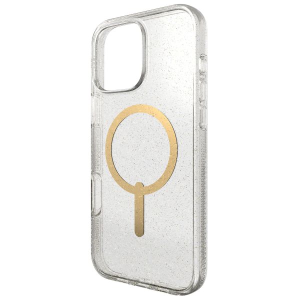 ZAGG Milan Snap Case mit MagSafe für das iPhone 16 Pro Max - Gold Glitter