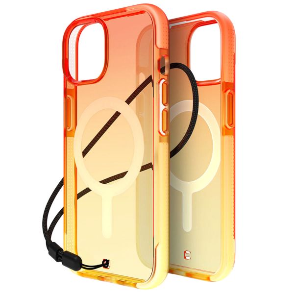 BodyGuardz Ace Pro MagSafe Back Cover für das iPhone 15 - Peach Sorbet Ombre