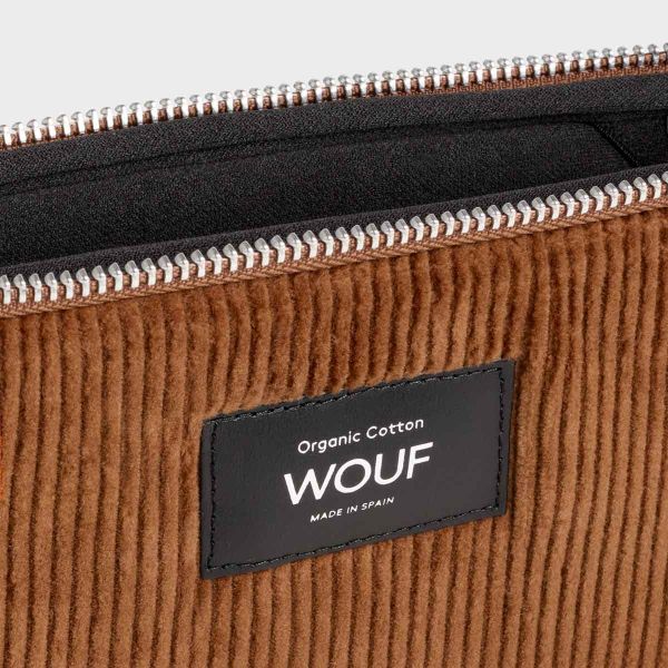 Wouf Cord - Laptop Hülle 13-14 Zoll - Laptop Sleeve - Caramel